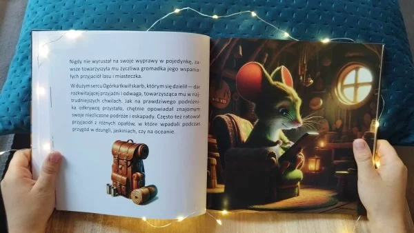 Szczurek Ogórek w Cyfrowym Labiryncie KSIĄŻKA PAPIEROWA - obrazek 2