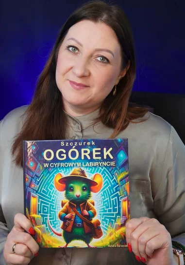 Szczurek Ogórek w Cyfrowym Labiryncie KSIĄŻKA PAPIEROWA - obrazek 10